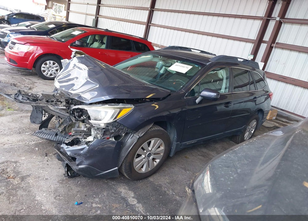 2016 SUBARU OUTBACK 2.5I PREMIUM VIN: 4S4BSAFC0G3323298
