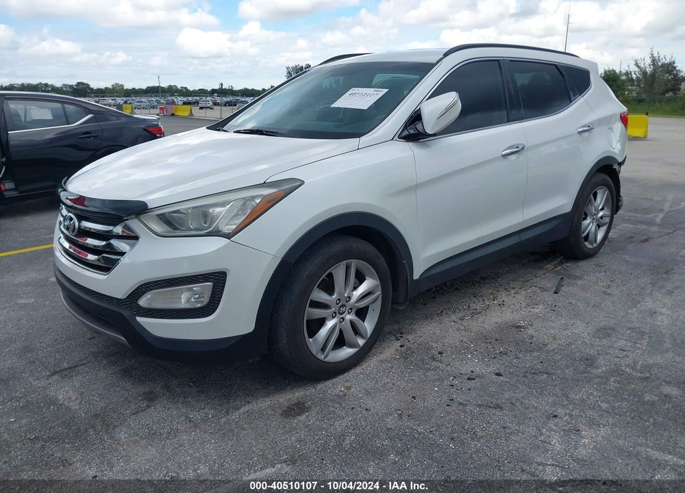 2013 HYUNDAI SANTA FE SPORT 2.0T VIN: 5XYZU3LA2DG034975