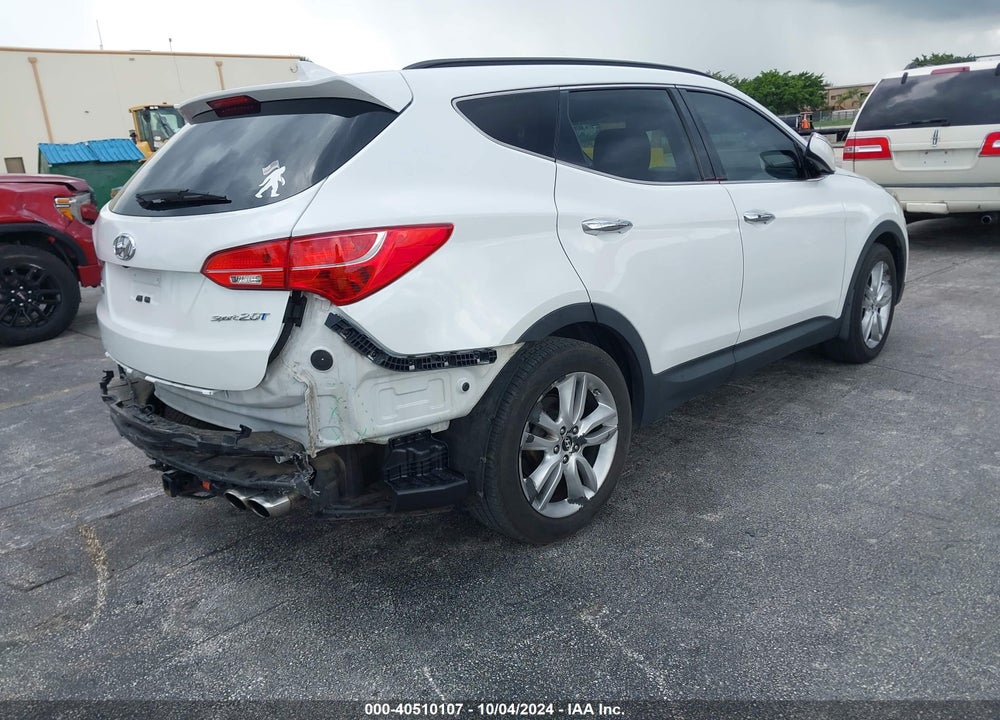 2013 HYUNDAI SANTA FE SPORT 2.0T VIN: 5XYZU3LA2DG034975