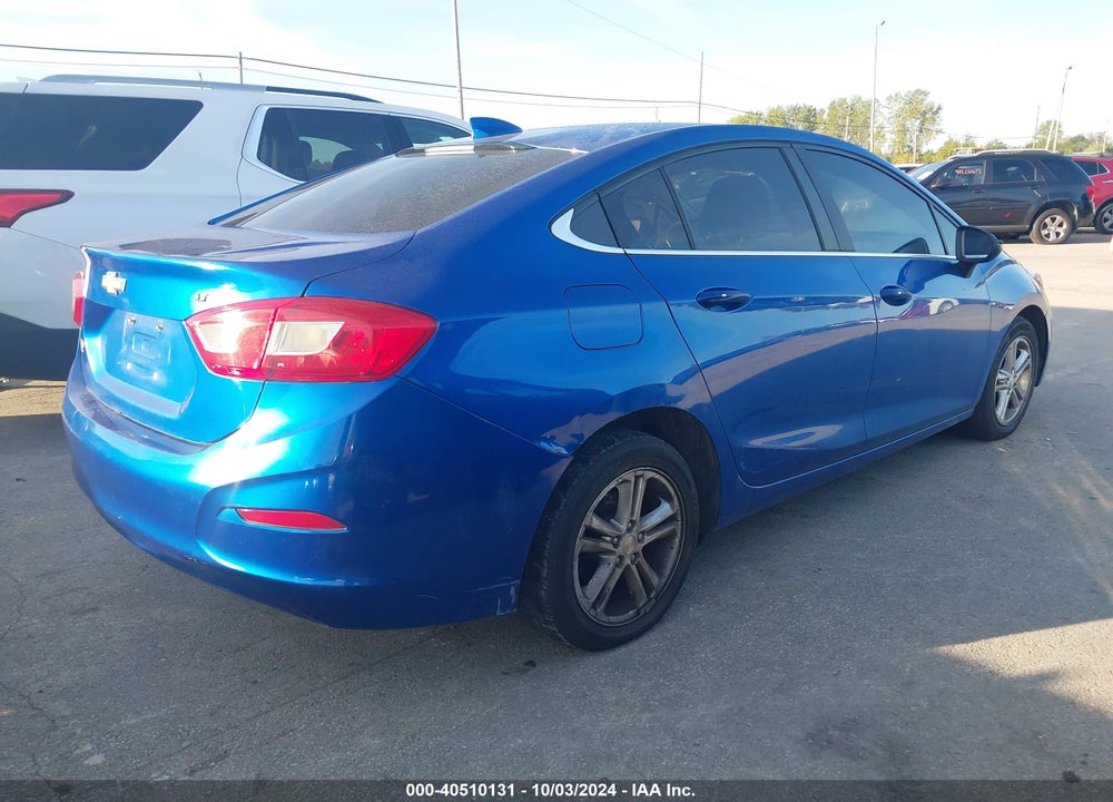 2016 CHEVROLET CRUZE LT AUTO VIN: 1G1BE5SM6G7307786