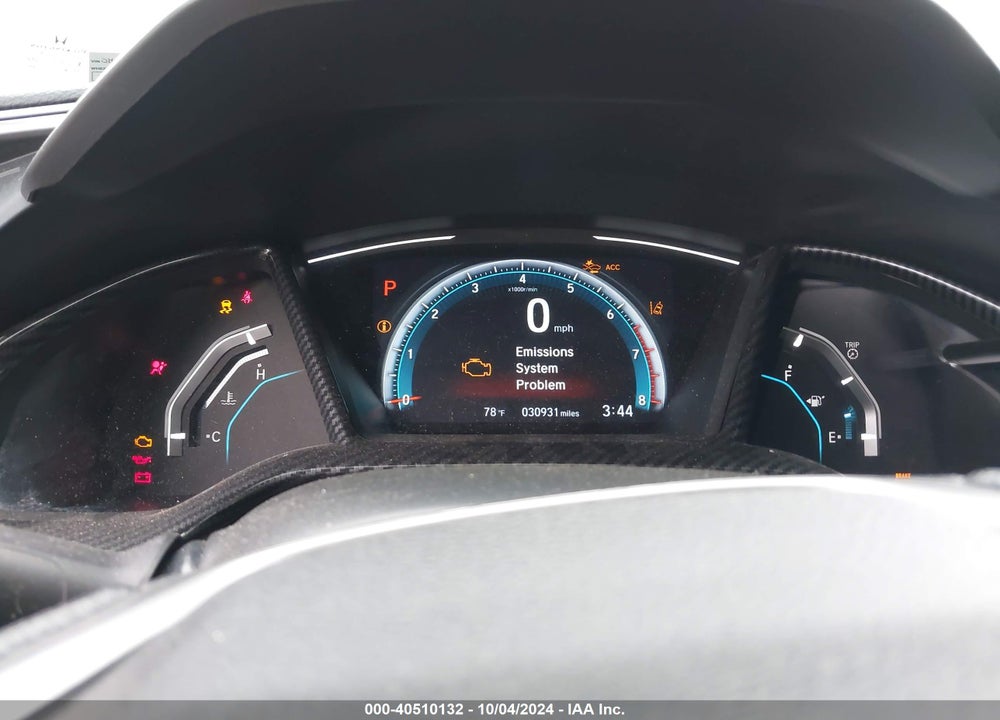 2019 HONDA CIVIC VIN: SHHFK7H68KU405547