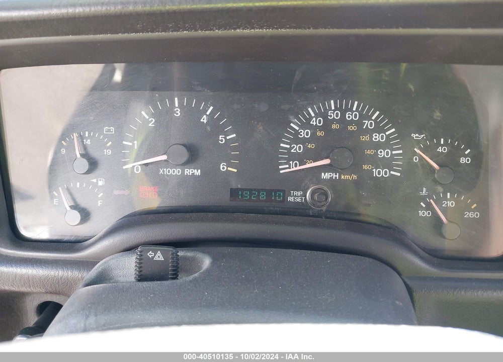 2001 JEEP CHEROKEE SPORT VIN: 1J4FF48S91L554119