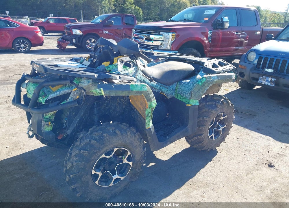2014 CAN-AM OUTLANDER VIN: 3JBLKCK12EJ000394