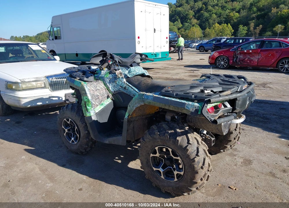 2014 CAN-AM OUTLANDER VIN: 3JBLKCK12EJ000394