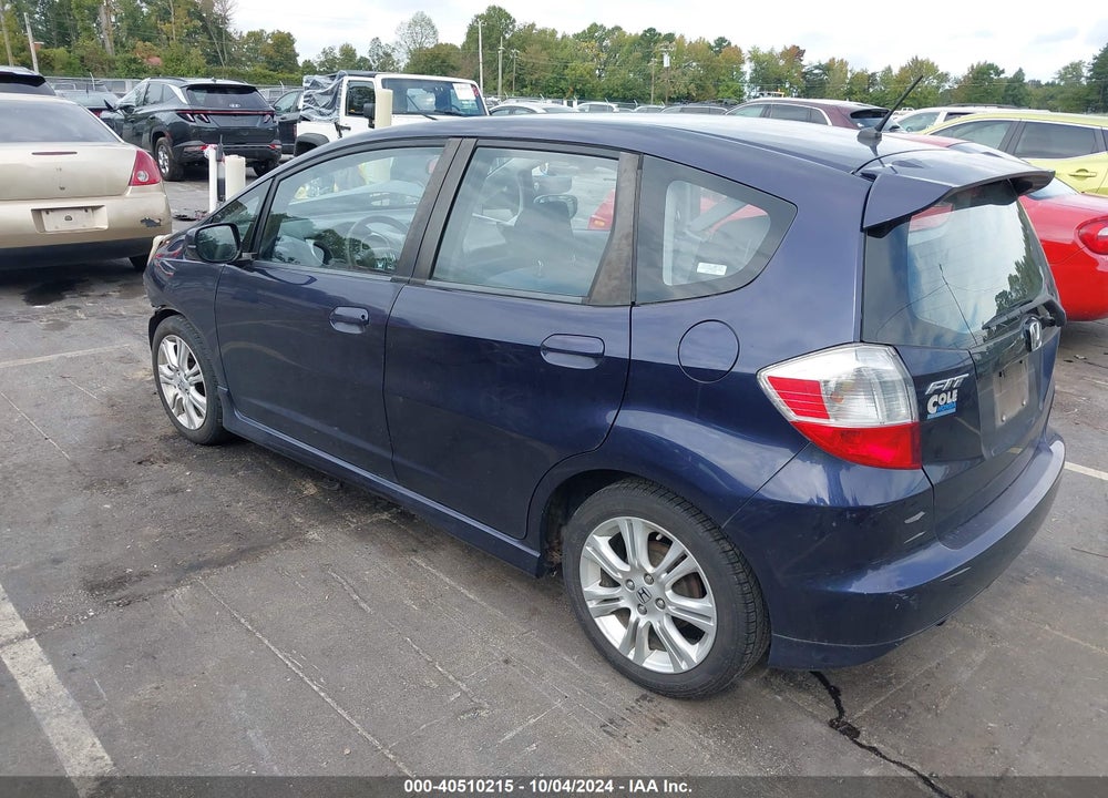 2009 HONDA FIT SPORT VIN: JHMGE88429S035922
