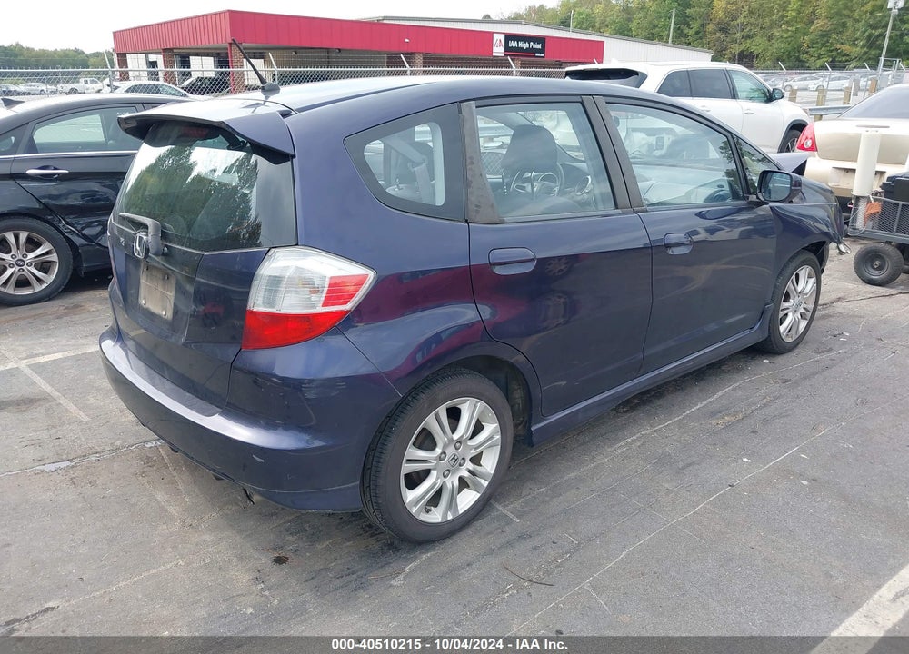 2009 HONDA FIT SPORT VIN: JHMGE88429S035922