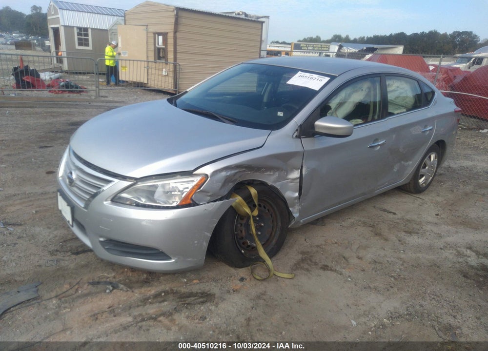 2014 NISSAN SENTRA SV VIN: 3N1AB7AP9EY219493