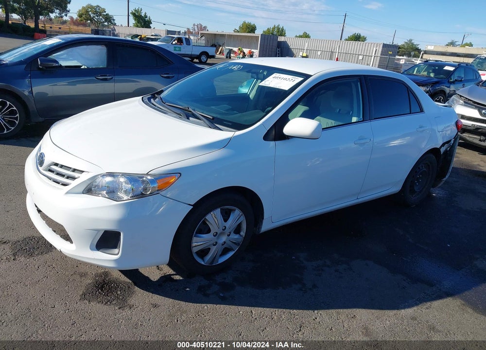 2013 TOYOTA COROLLA LE VIN: 5YFBU4EE1DP169691
