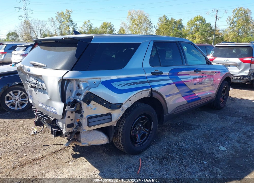 2020 FORD POLICE INTERCEPTOR UTILITY VIN: 1FM5K8AB6LGA97792