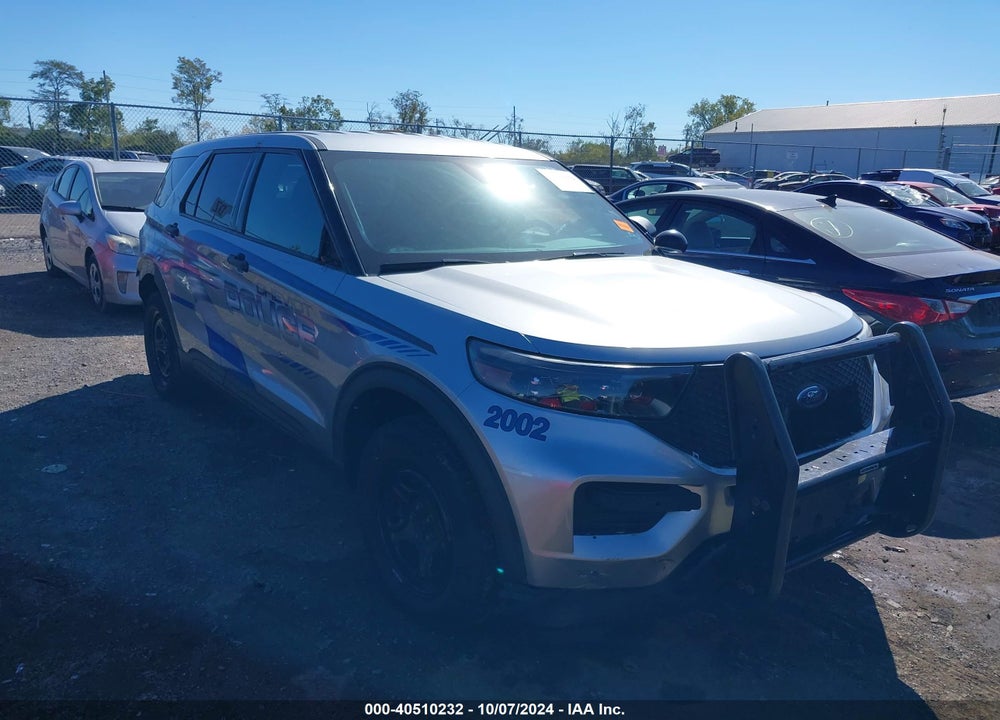 2020 FORD POLICE INTERCEPTOR UTILITY VIN: 1FM5K8AB6LGA97792