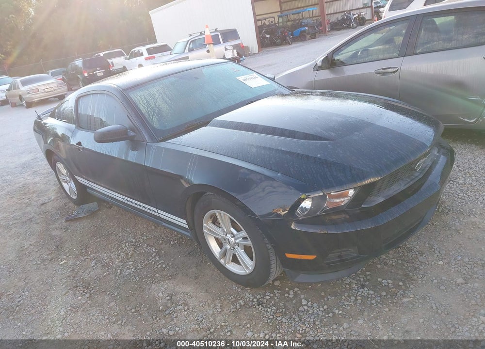 2012 FORD MUSTANG V6 VIN: 1ZVBP8AM8C5264480