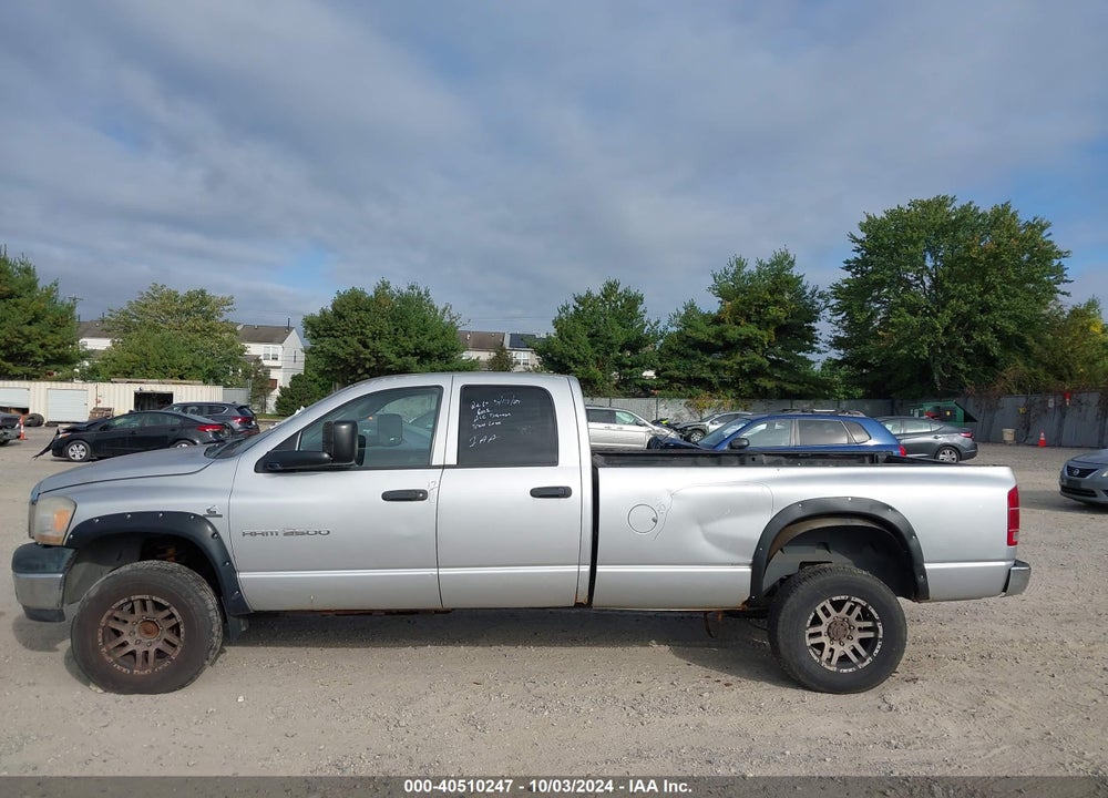 2006 DODGE RAM 2500 ST VIN: 1D7KS28C86J176316
