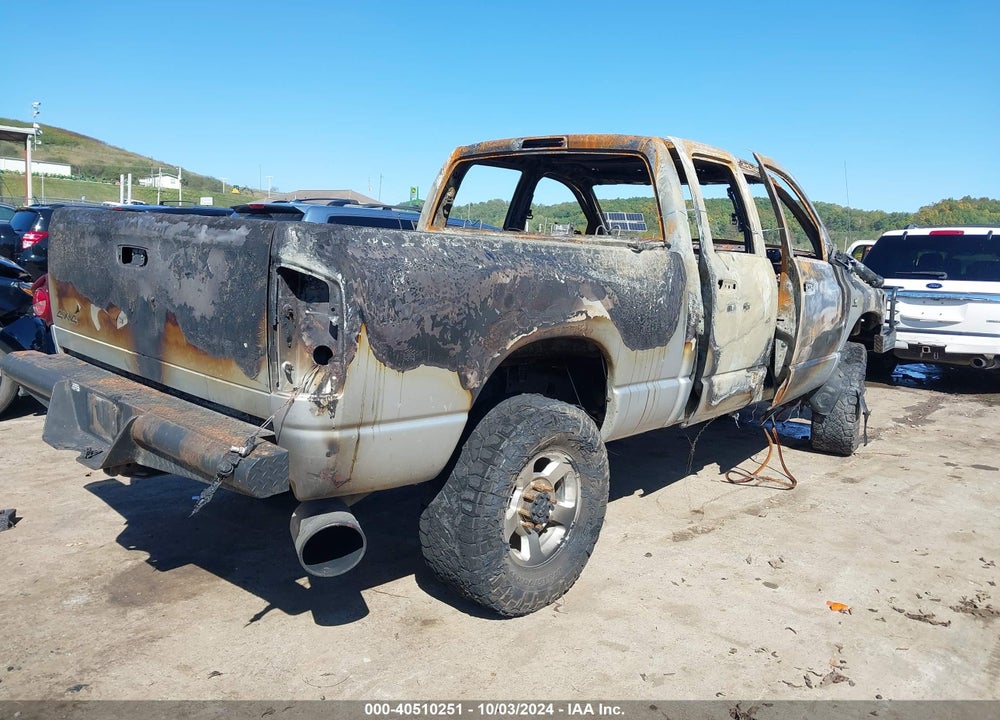 2008 DODGE RAM 2500 SLT/POWER WAGON VIN: 3D7KS28AX8G141618