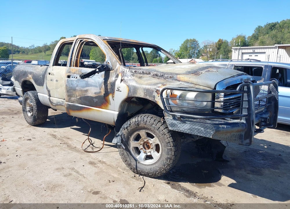 2008 DODGE RAM 2500 SLT/POWER WAGON VIN: 3D7KS28AX8G141618