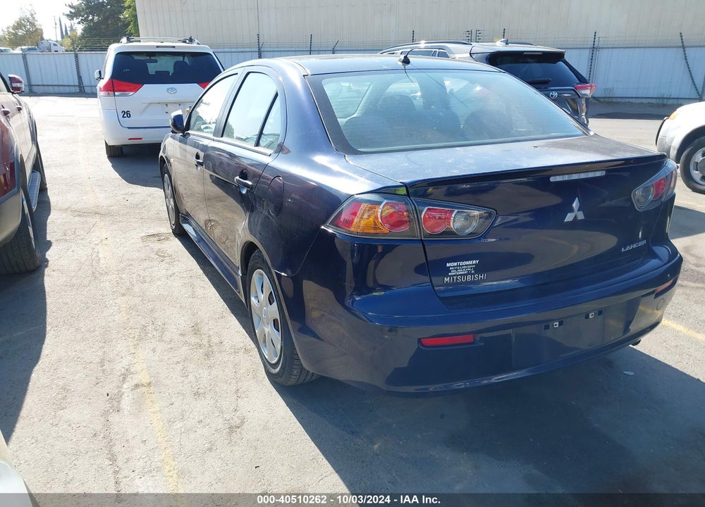 2013 MITSUBISHI LANCER ES VIN: JA32U2FUXDU001639