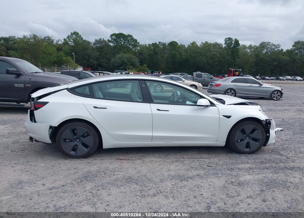 2021 TESLA MODEL 3 STANDARD RANGE PLUS REAR-WHEEL DRIVE VIN: 5YJ3E1EA1MF853715