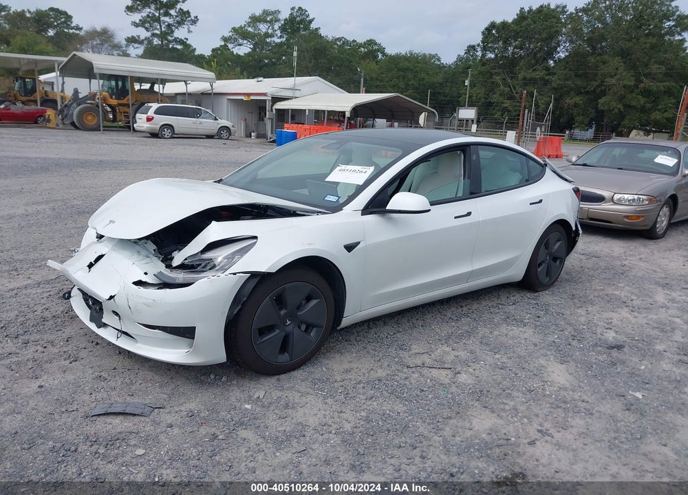 2021 TESLA MODEL 3 STANDARD RANGE PLUS REAR-WHEEL DRIVE VIN: 5YJ3E1EA1MF853715