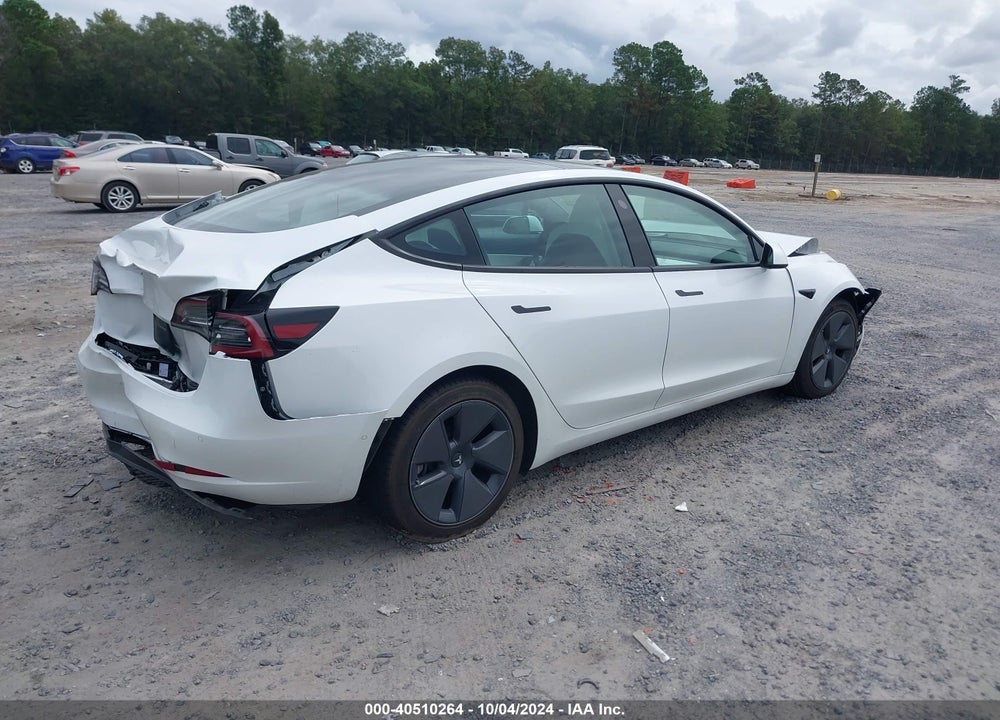2021 TESLA MODEL 3 STANDARD RANGE PLUS REAR-WHEEL DRIVE VIN: 5YJ3E1EA1MF853715
