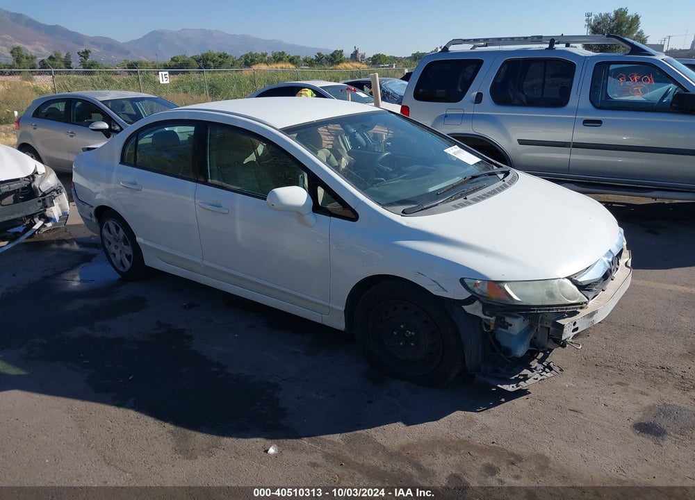 2009 HONDA CIVIC LX VIN: 2HGFA165X9H347359