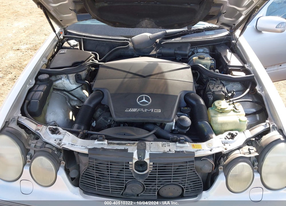 2000 MERCEDES-BENZ E 55 AMG VIN: WDBJF74J2YB069205