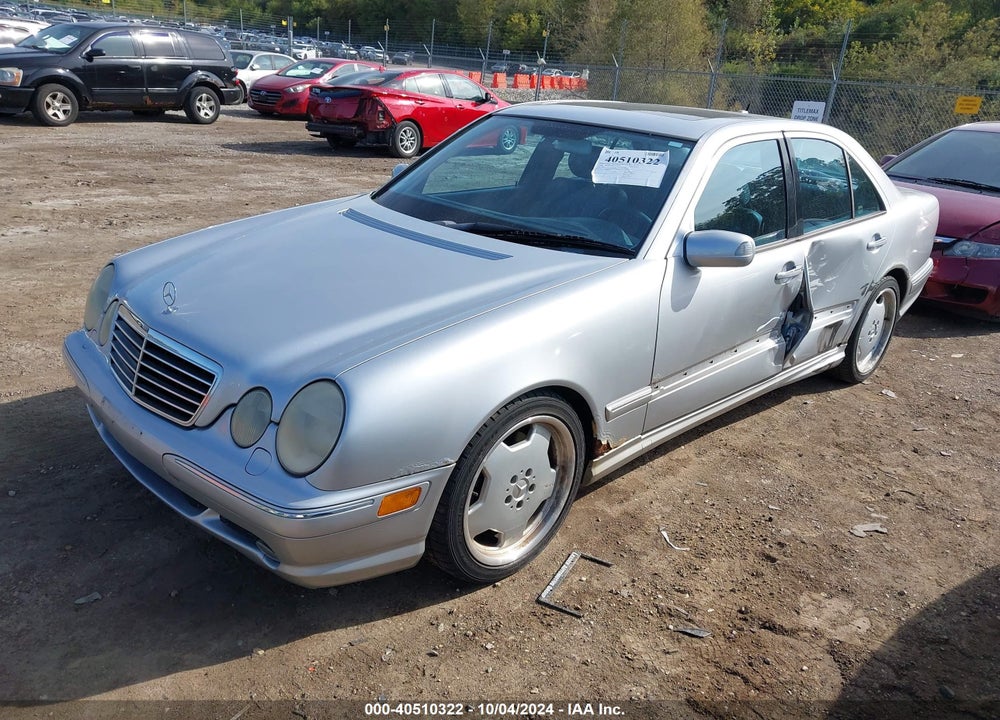 2000 MERCEDES-BENZ E 55 AMG VIN: WDBJF74J2YB069205