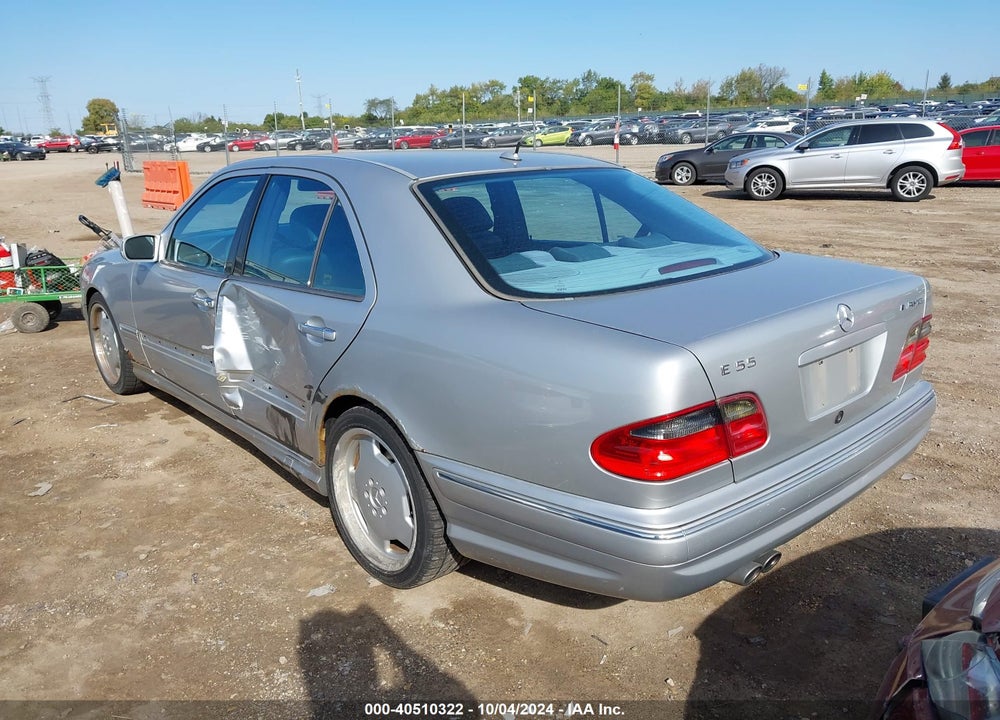 2000 MERCEDES-BENZ E 55 AMG VIN: WDBJF74J2YB069205