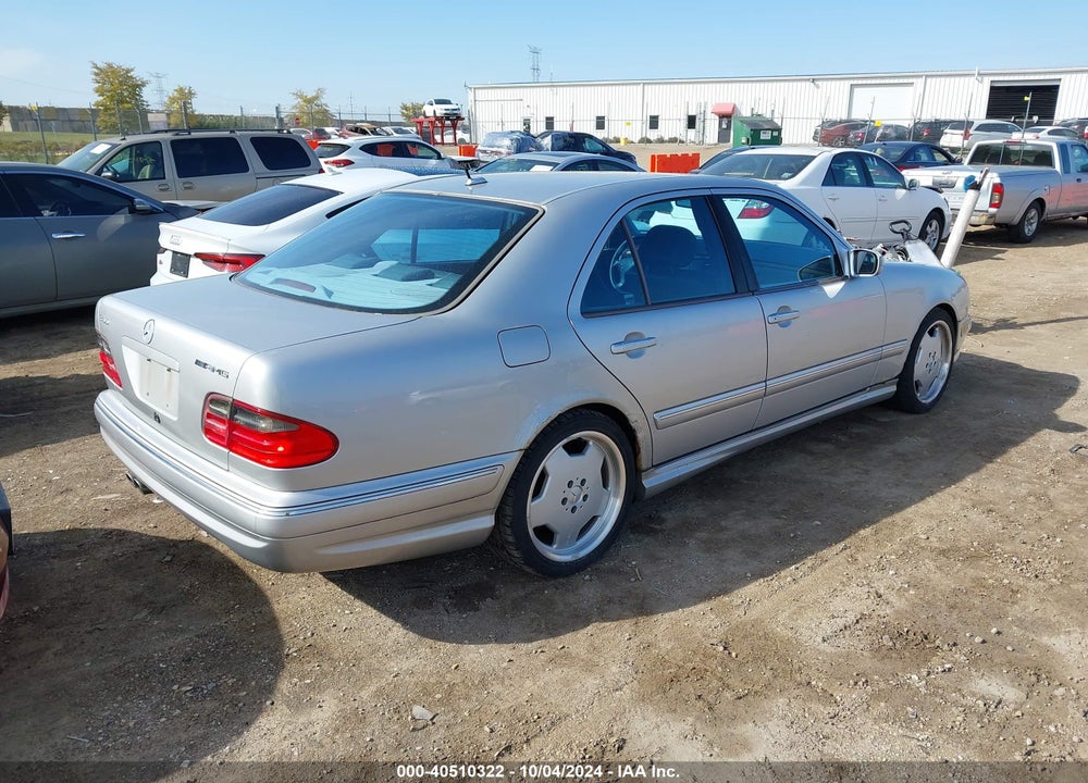 2000 MERCEDES-BENZ E 55 AMG VIN: WDBJF74J2YB069205