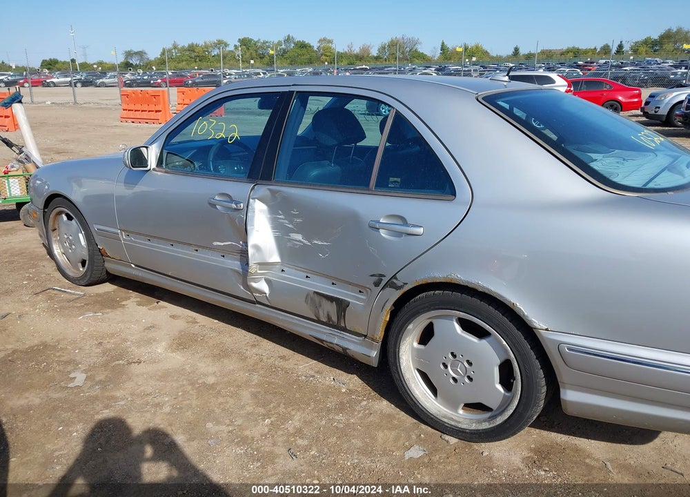 2000 MERCEDES-BENZ E 55 AMG VIN: WDBJF74J2YB069205