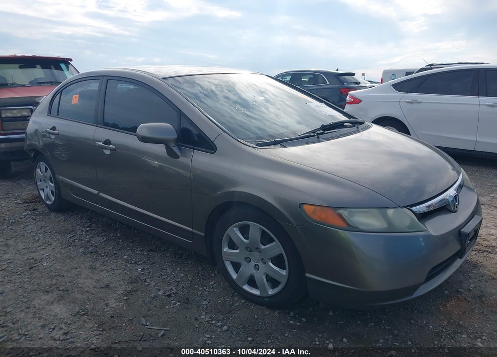 2006 HONDA CIVIC LX VIN: 1HGFA16536L055339