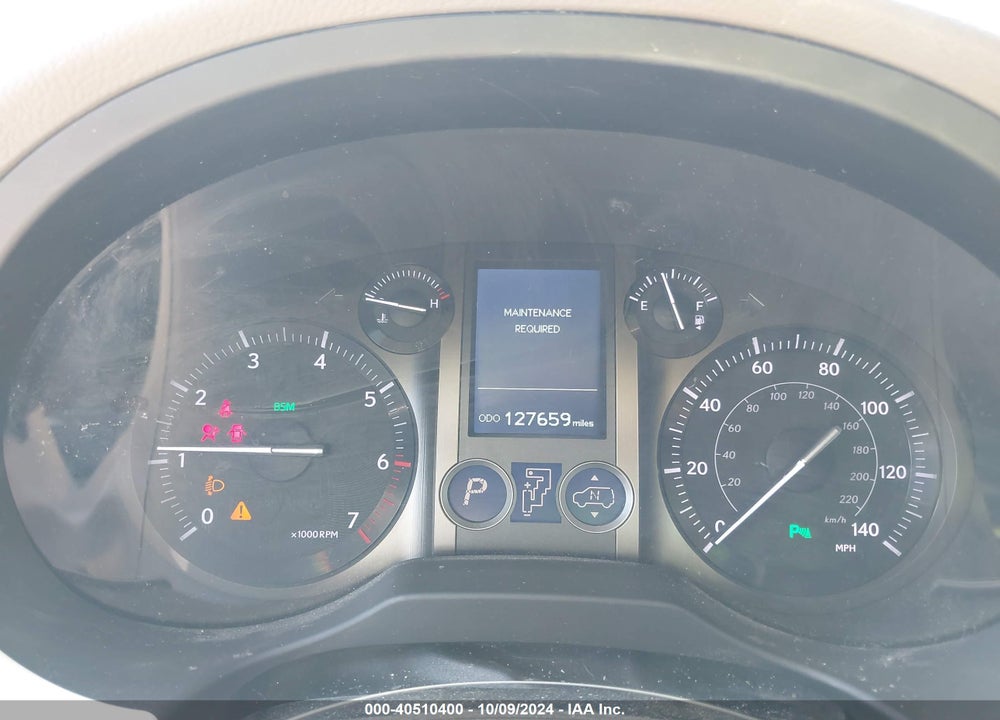 2014 LEXUS 460 LUXURY VIN: JTJJM7FX1E5078302