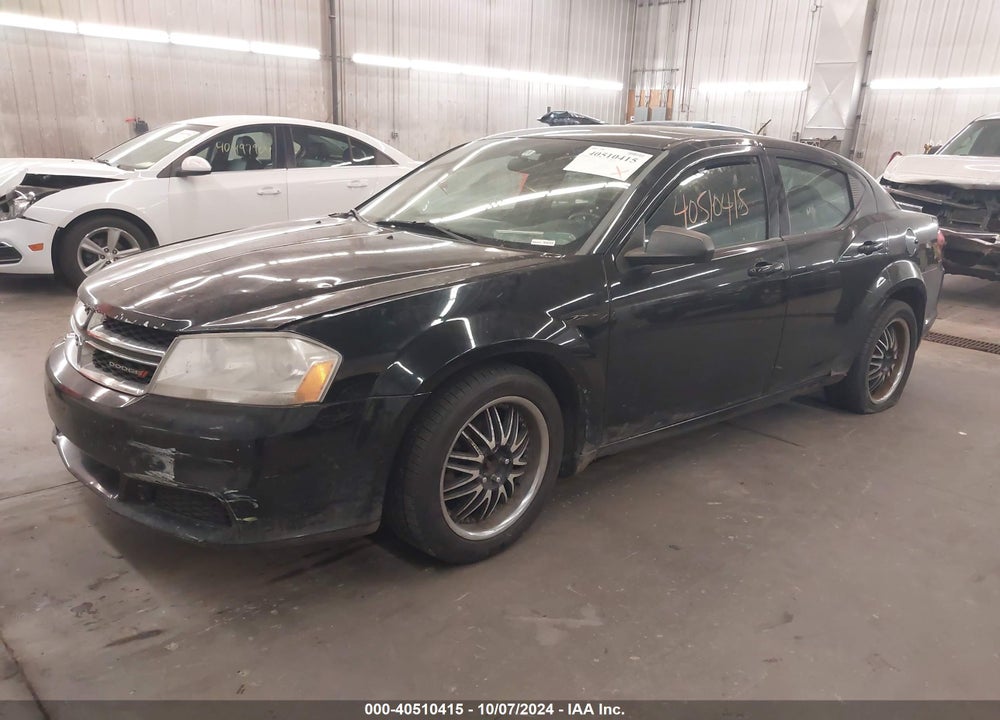 2014 DODGE AVENGER SE VIN: 1C3CDZAB1EN119051