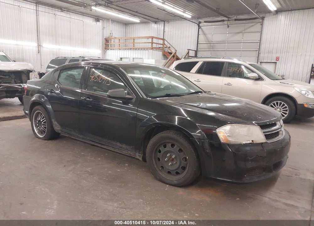 2014 DODGE AVENGER SE VIN: 1C3CDZAB1EN119051