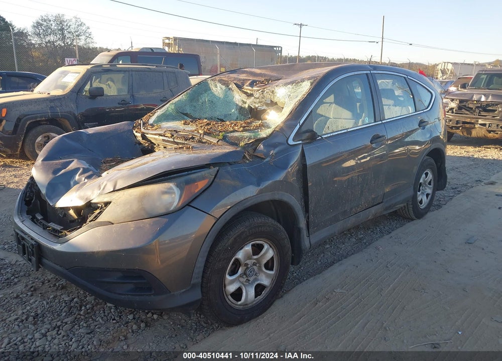 2012 HONDA CR-V LX VIN: 5J6RM4H33CL050146