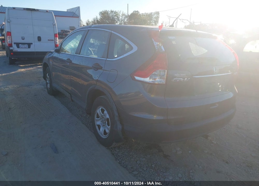 2012 HONDA CR-V LX VIN: 5J6RM4H33CL050146