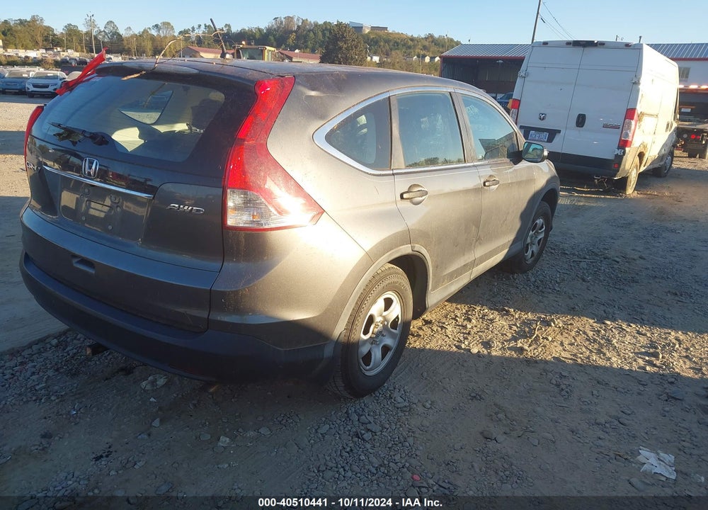 2012 HONDA CR-V LX VIN: 5J6RM4H33CL050146