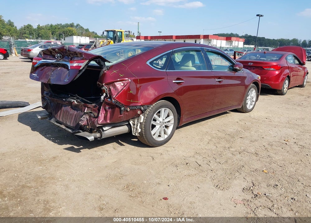 2014 TOYOTA AVALON XLE VIN: 4T1BK1EB3EU111219