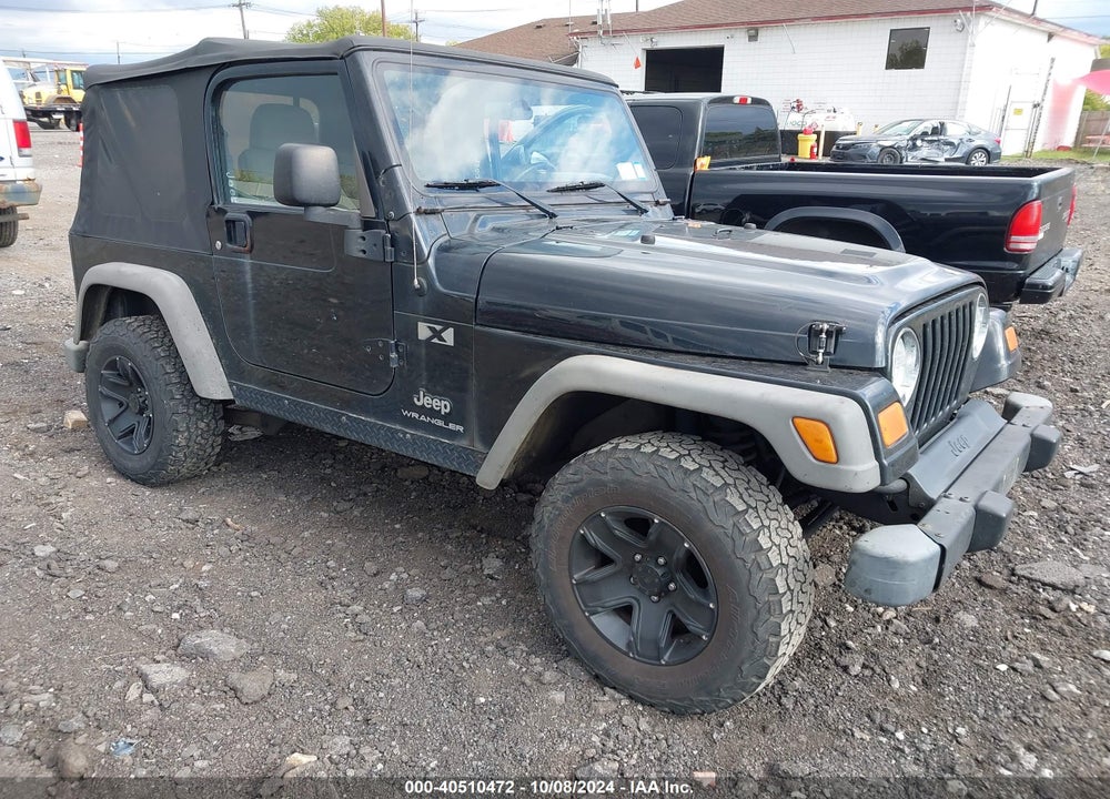 2005 JEEP WRANGLER X VIN: 1J4FA39SX5P369986