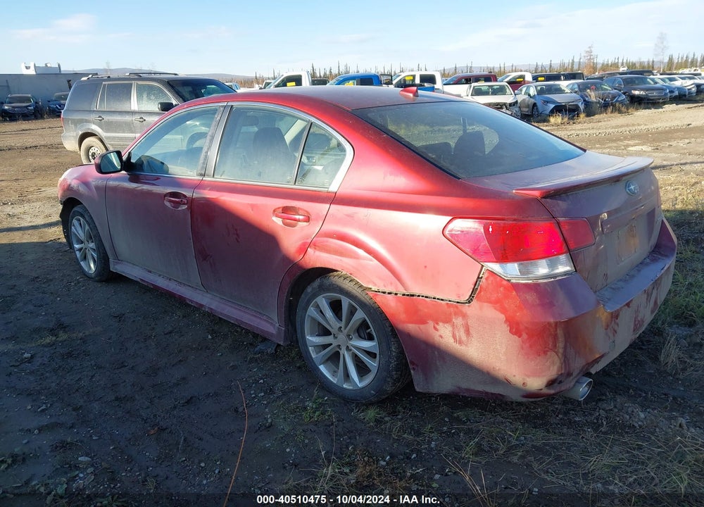 2014 SUBARU LEGACY 2.5I PREMIUM VIN: 4S3BMBD64E3024752