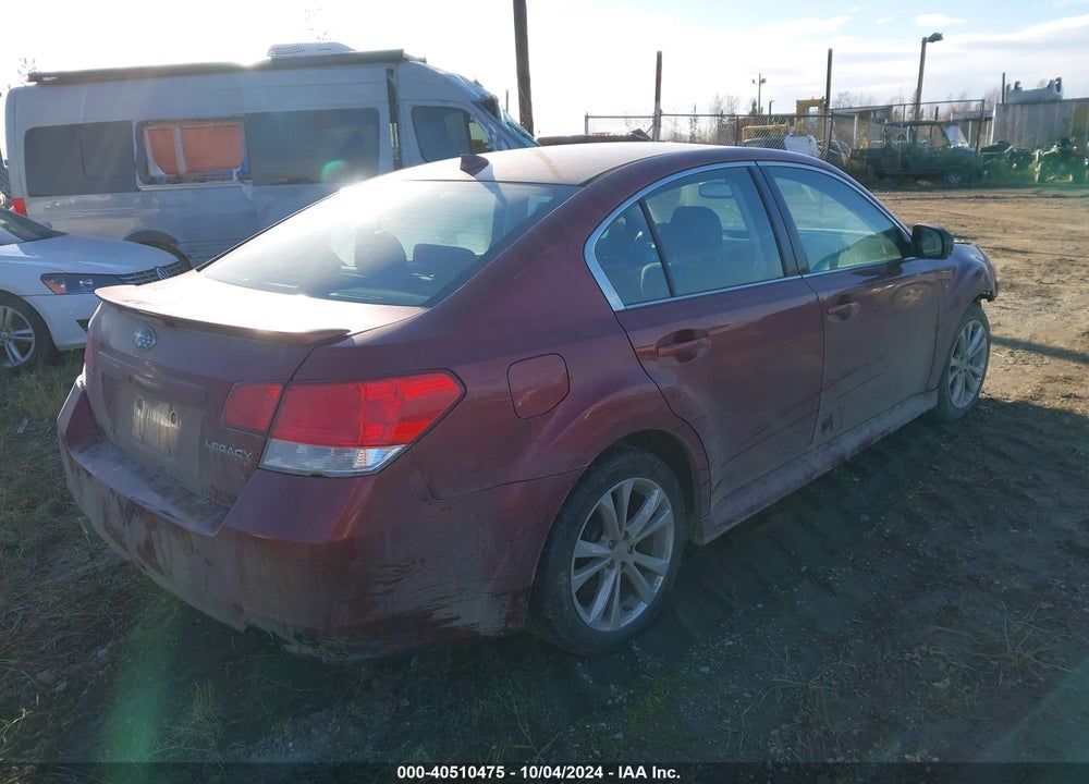 2014 SUBARU LEGACY 2.5I PREMIUM VIN: 4S3BMBD64E3024752