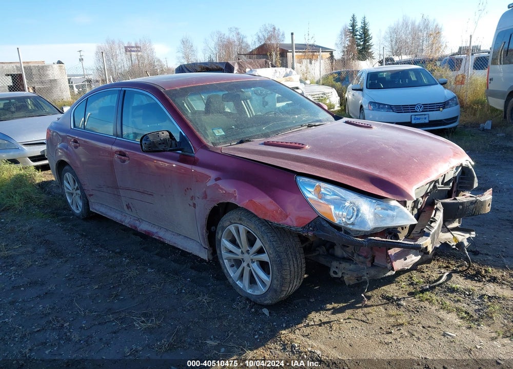 2014 SUBARU LEGACY 2.5I PREMIUM VIN: 4S3BMBD64E3024752
