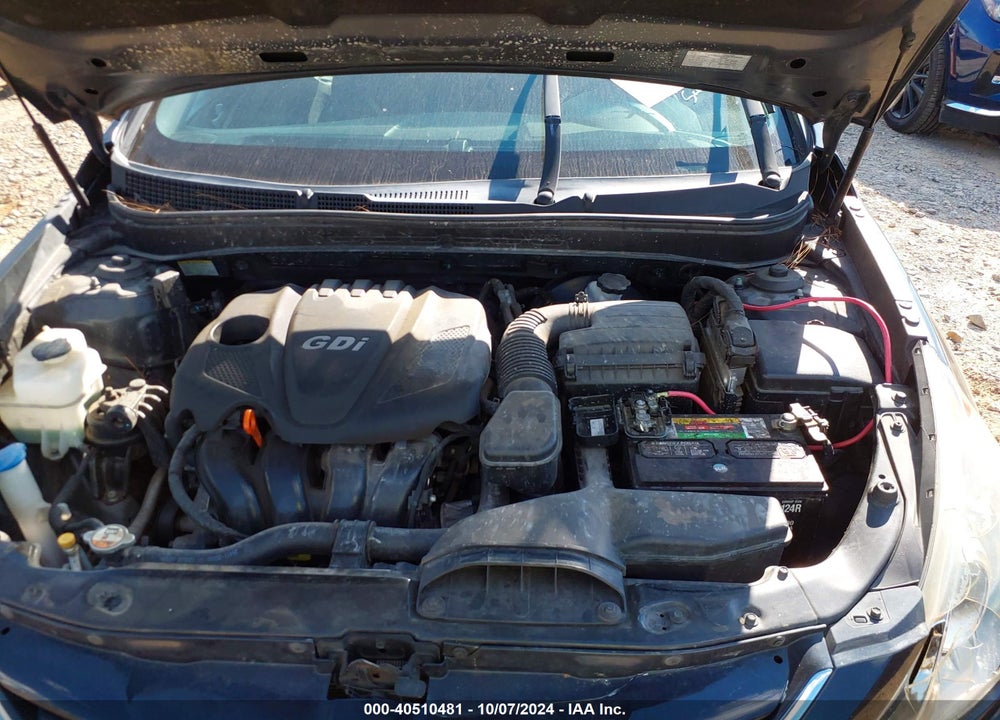2013 HYUNDAI SONATA GLS VIN: 5NPEB4AC7DH562891
