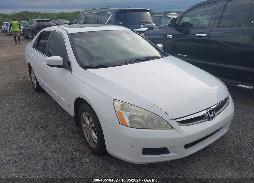 2007 HONDA ACCORD 2.4 EX VIN: 1HGCM56817A223665