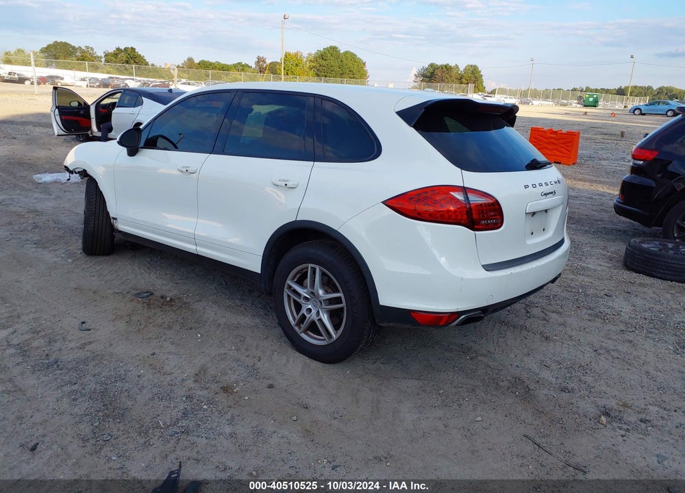 2011 PORSCHE CAYENNE S VIN: WP1AB2A23BLA46982