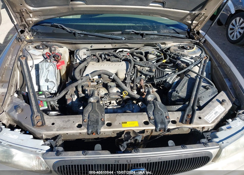 2001 BUICK CENTURY CUSTOM VIN: 2G4WS52J211335575