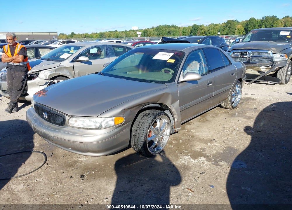 2001 BUICK CENTURY CUSTOM VIN: 2G4WS52J211335575