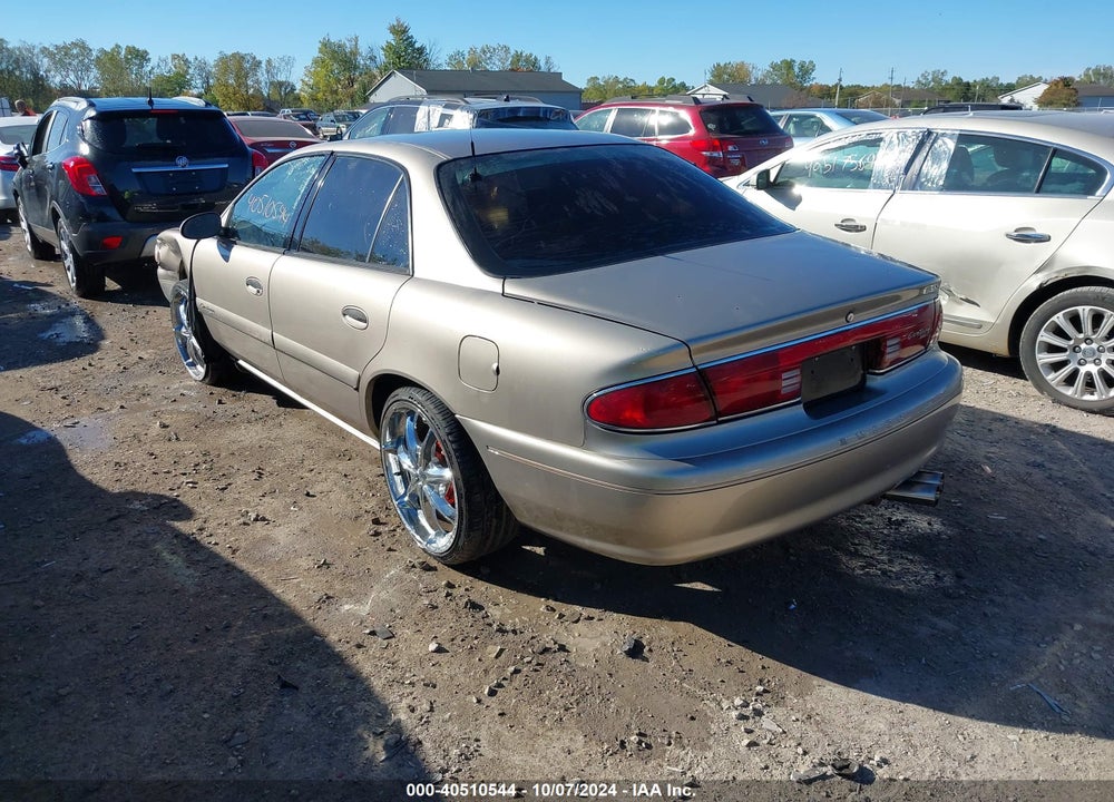 2001 BUICK CENTURY CUSTOM VIN: 2G4WS52J211335575