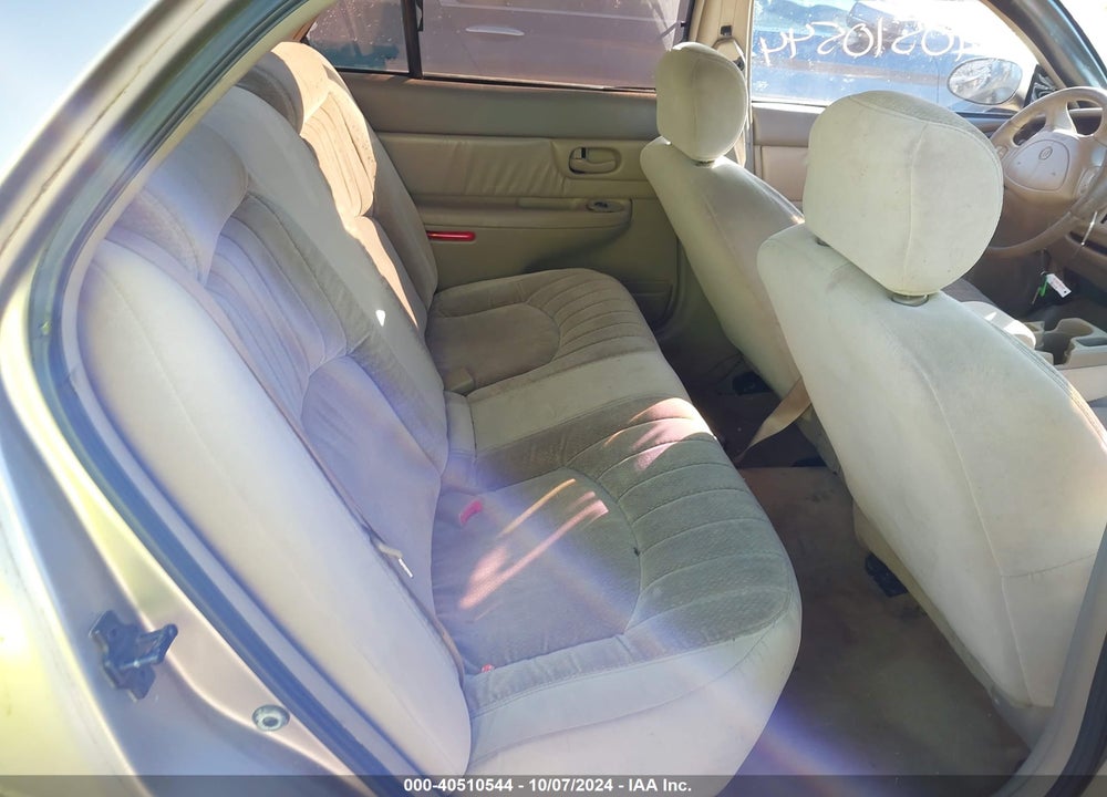 2001 BUICK CENTURY CUSTOM VIN: 2G4WS52J211335575