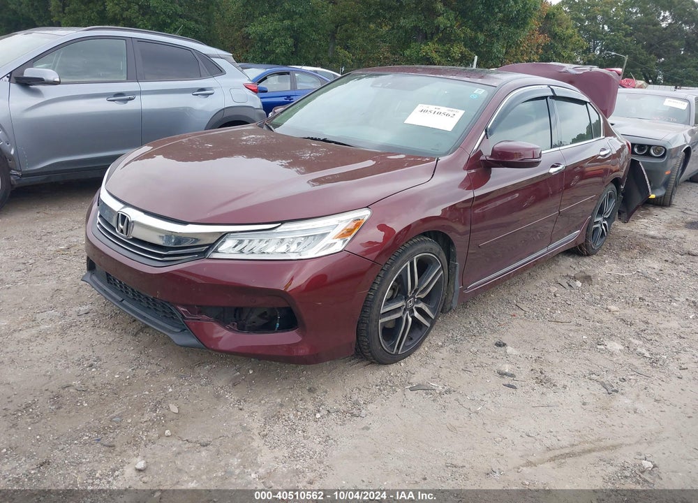 2017 HONDA ACCORD TOURING V6 VIN: 1HGCR3F96HA008587