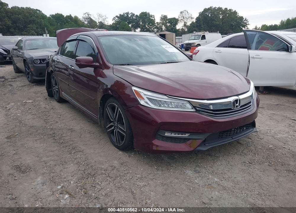 2017 HONDA ACCORD TOURING V6 VIN: 1HGCR3F96HA008587