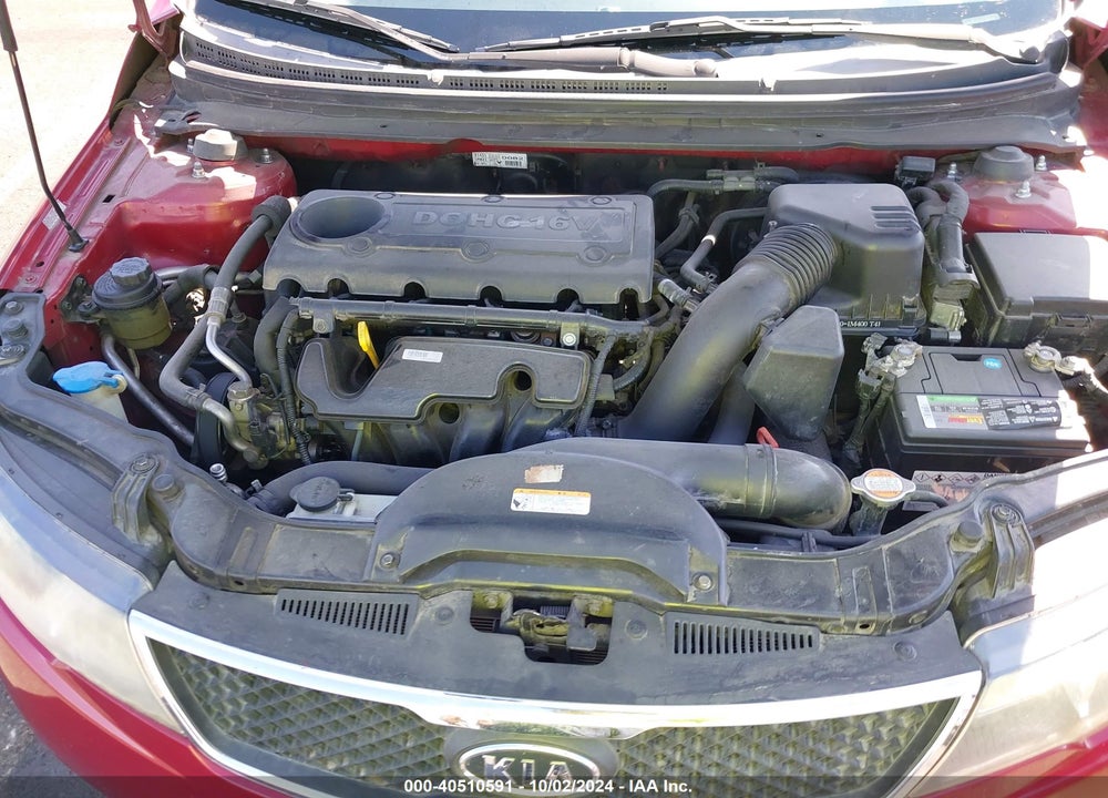 2010 KIA FORTE EX VIN: KNAFU4A27A5873543
